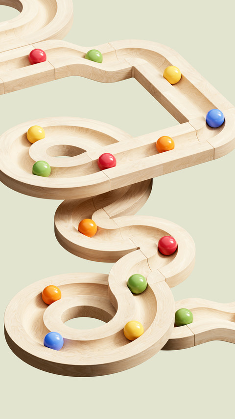 Circular or square scrolling path preview