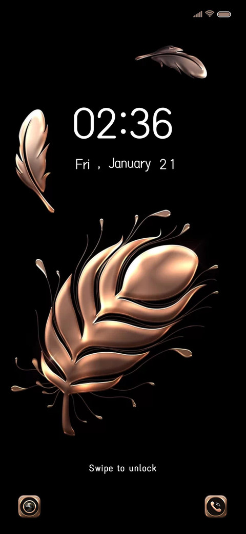 Gold Feather preview