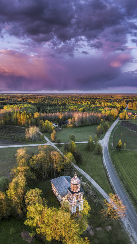 Country with Heavy Storm Clouds preview