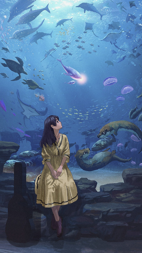 Girl in Seaworld preview