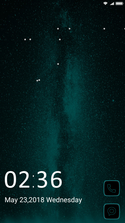 Black Teal UI preview