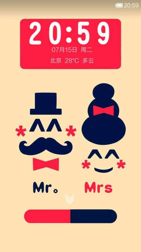 可爱Mrs Mr.胡子夫妇 preview