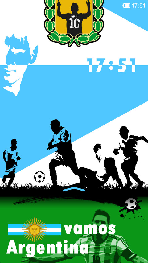 Vamos Argentina! miui theme